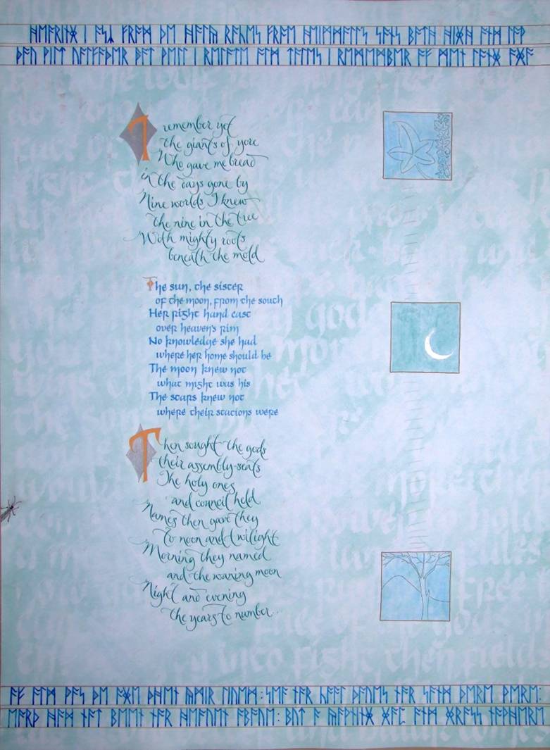 voluspo 1. Mark L'Argent - Lettering Artist