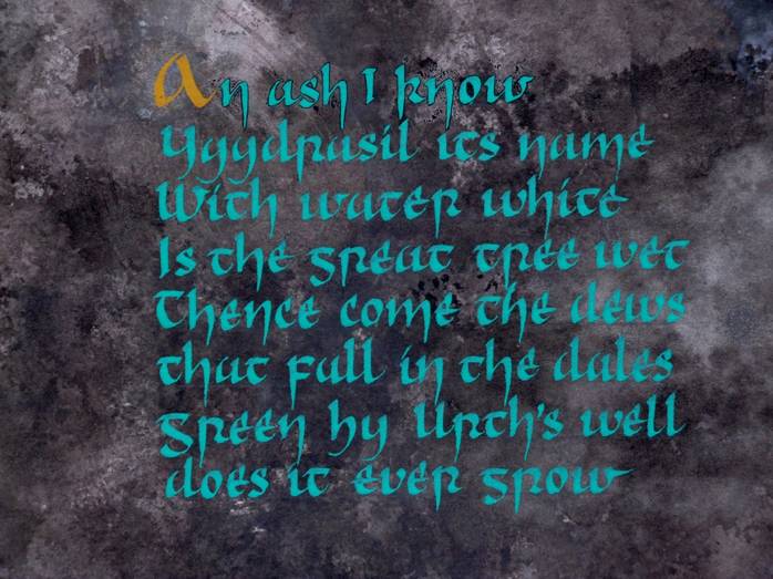 voluspo 2b dtl. Mark L'Argent - Lettering Artist