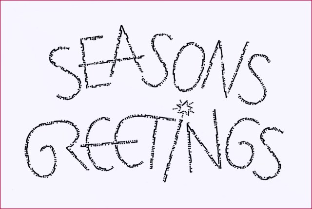 Xmas 2016 - Mark L'Argent - Lettering Artist